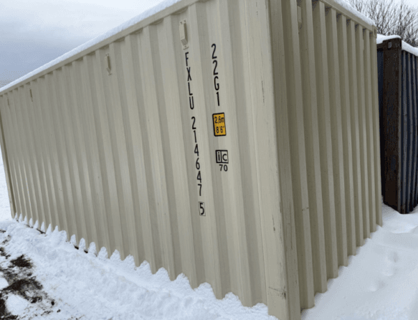20 x 8 x 8.5 Green Shipping / Storage Container - Image 3