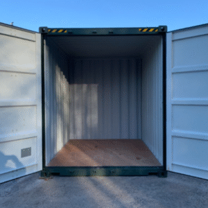 10ft green High Cube shipping container