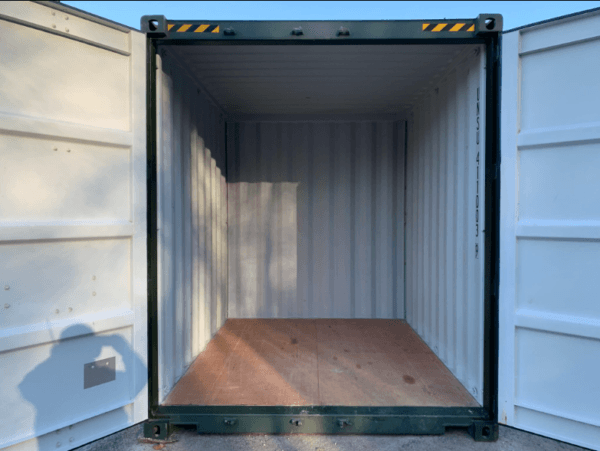 10ft green High Cube shipping container - Image 14