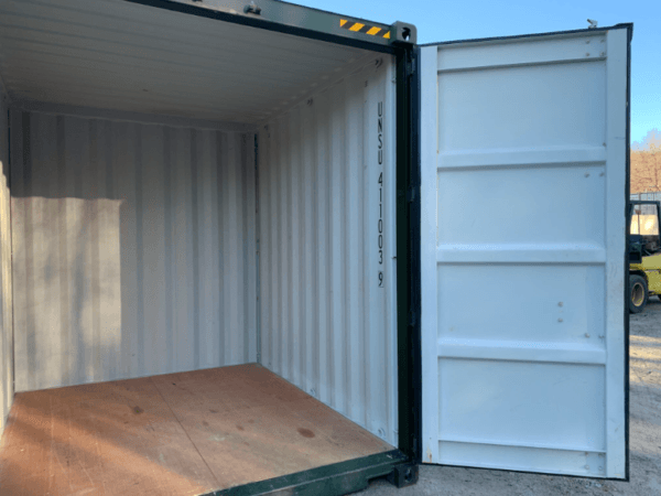 10ft green High Cube shipping container - Image 15