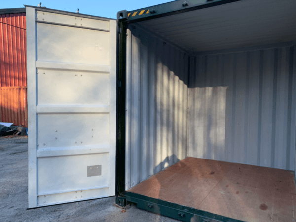 10ft green High Cube shipping container - Image 16